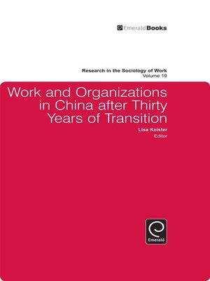cover image of Research in the Sociology of Work, Volume 19